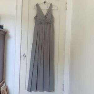 black midi dress silk Sia Lace Trim Satin Midi Dress